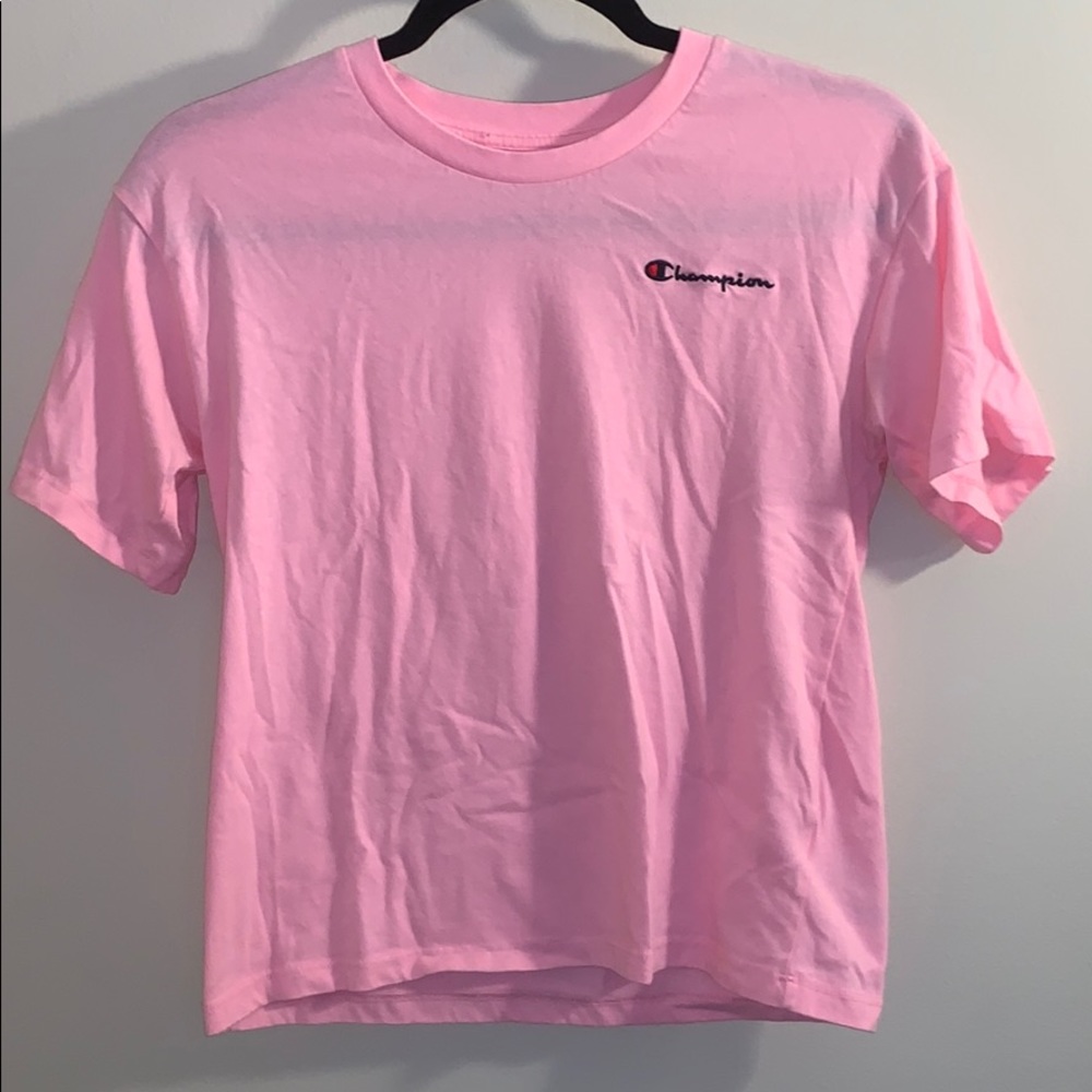 Champion Youth Pink Short Sleeve